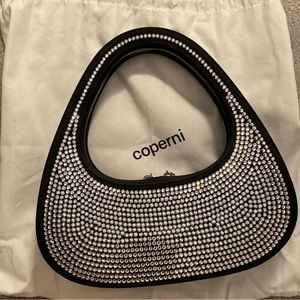 coperni baguette swipe crystal bag fall winter 21